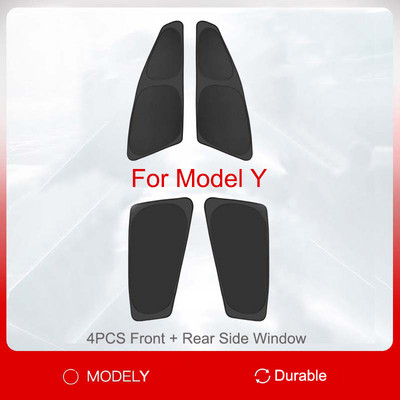 Pentru Tesla Model 3/Y 2017-2022 Parasolar geam lateral Umbrire de intimitate Umbrire Izolatie parbriz fata spate + strat reflectorizant