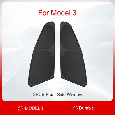 Pentru Tesla Model 3/Y 2017-2022 Parasolar geam lateral Umbrire de intimitate Umbrire Izolatie parbriz fata spate + strat reflectorizant