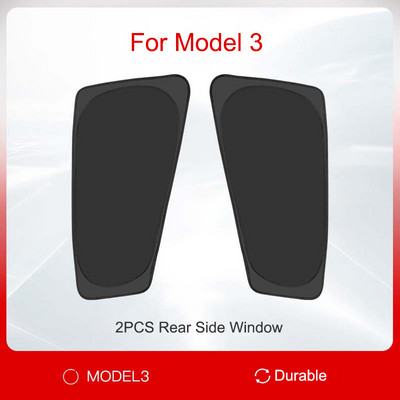Pentru Tesla Model 3/Y 2017-2022 Parasolar geam lateral Umbrire de intimitate Umbrire Izolatie parbriz fata spate + strat reflectorizant
