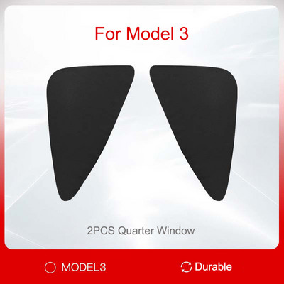 Pentru Tesla Model 3/Y 2017-2022 Parasolar geam lateral Umbrire de intimitate Umbrire Izolatie parbriz fata spate + strat reflectorizant