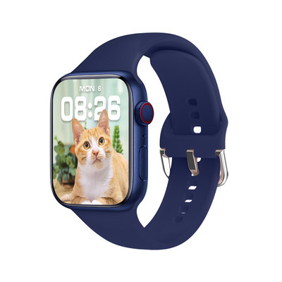 Viedais pulkstenis Vīriešu sieviešu pulkstenis WS88 Smart Watch Series 8 Blood Oxygen Sirdsdarbība miega bezvadu uzlādes monitoru modeļi Pielāgots pulkstenis