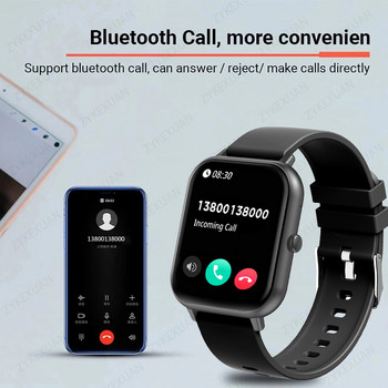 2023 New Men Bluetooth Call Smart Watch Women Heart Rate Voice Assistant Smart Watch Man Sports Smartwatches for Android IOS+Box