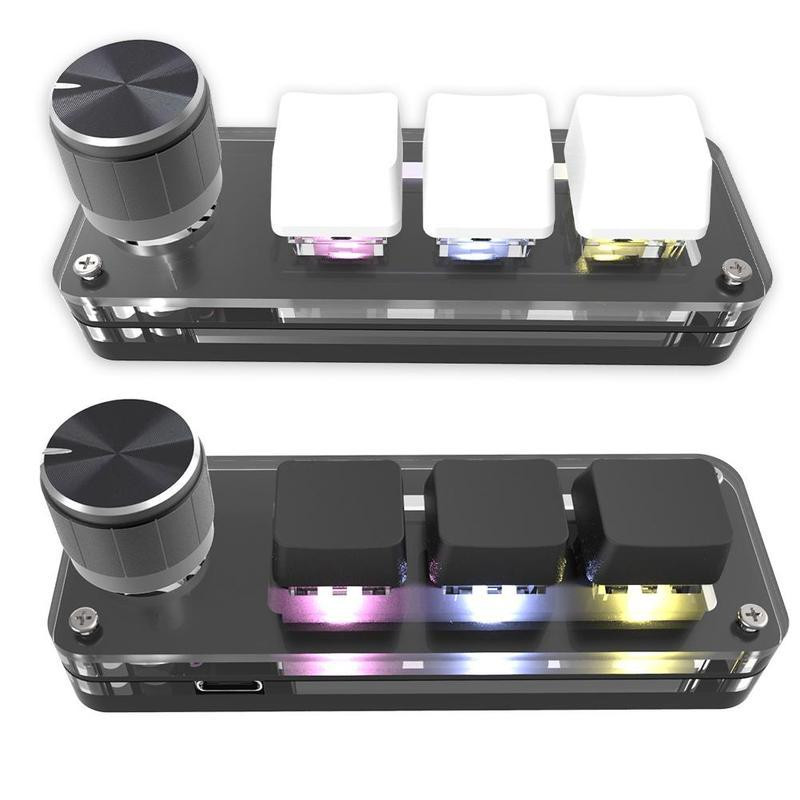 3 klávesy Čierna mini klávesnica 1 gombík Prepínač OSU Programovateľná klávesnica Klávesnica /pasta Mechanické príslušenstvo Kopírovať Počítačové hry I6N5