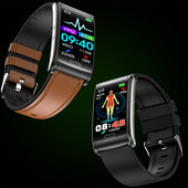 Έξυπνο αντρικό ρολόι ECG E600 Μη επεμβατικό όργανο γυμναστικής Γυναικείο Smartwatch Android