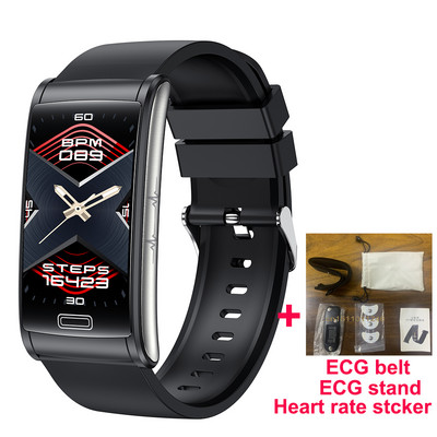 Έξυπνο αντρικό ρολόι ECG E600 Μη επεμβατικό όργανο γυμναστικής Γυναικείο Smartwatch Android