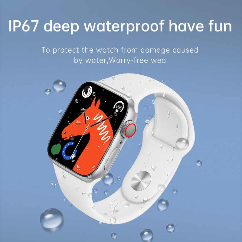 2023 Nou WS57 Ceas inteligent pentru bărbați Sport Waterprrof Apel Bluetooth 2,0 inci Ceas inteligent cu ecran tactil complet mare