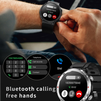 T30 Спортен смарт часовник IP67 1.6 инчов моден смарт часовник Sleep Heart Rate Monitor BT5.0 Музикален плейър Мъжка каишка за ръчен часовник за жени