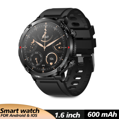 Ceas inteligent sport T30 IP67, 1,6 inchi, ceas inteligent la modă, monitorizare ritm cardiac pentru somn, BT5.0, player muzical, curea de ceas de mână pentru femei