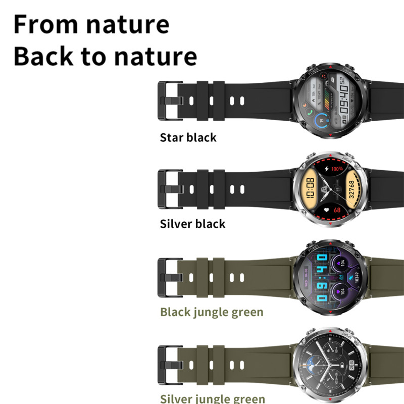 Ceas inteligent sport T30 IP67, 1,6 inchi, ceas inteligent la modă, monitorizare ritm cardiac pentru somn, BT5.0, player muzical, curea de ceas de mână pentru femei