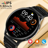 Nou Play Music Ceas inteligent Bărbați Apel Bluetooth Asistent vocal AI Prognoza meteo Ceas inteligent Femei Ceas de detectare a temperaturii