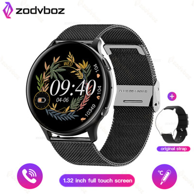 Nou Play Music Ceas inteligent Bărbați Apel Bluetooth Asistent vocal AI Prognoza meteo Ceas inteligent Femei Ceas de detectare a temperaturii