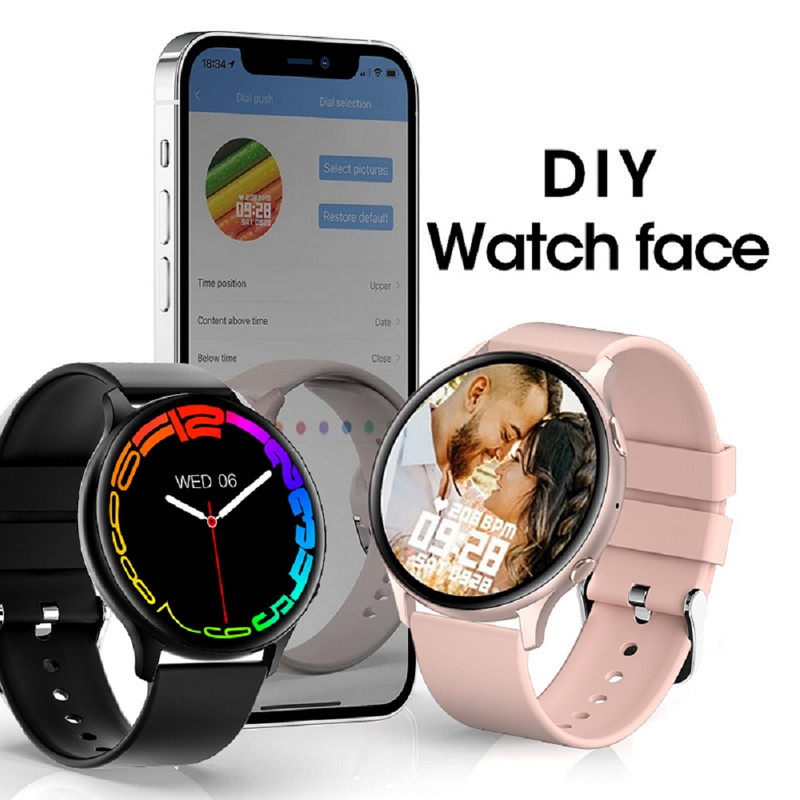 Nou Play Music Ceas inteligent Bărbați Apel Bluetooth Asistent vocal AI Prognoza meteo Ceas inteligent Femei Ceas de detectare a temperaturii