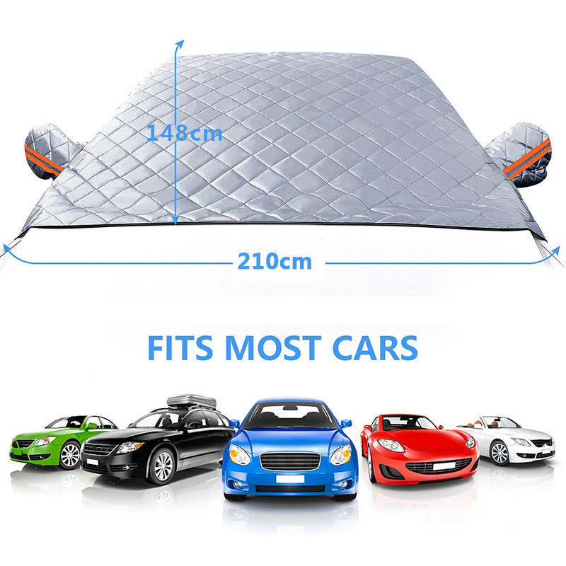 Noul parbriz universal pentru mașină Husă de protecție solară Vizor Scut Umbră Impermeabil UV Ploaie Praf Zăpadă Protecție împotriva căldurii Soarelui Accesorii auto