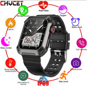 2023 Nou ceas inteligent Monitor de ritm cardiac Dial Call Ceasuri sport bărbați femei 1,83 inch IP69 Smartwatch impermeabil pentru Android IOS