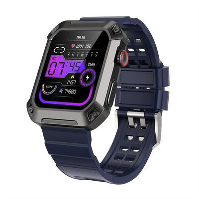 2023 Nou ceas inteligent Monitor de ritm cardiac Dial Call Ceasuri sport bărbați femei 1,83 inch IP69 Smartwatch impermeabil pentru Android IOS