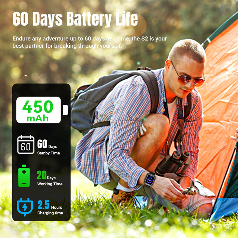 2023 Nou ceas inteligent Monitor de ritm cardiac Dial Call Ceasuri sport bărbați femei 1,83 inch IP69 Smartwatch impermeabil pentru Android IOS