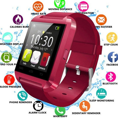 Нов часовник U8 Bluetooth Smart Watch Стъпка за упражнения Наблюдение на съня Подарък Часовник Smart Wear Factory Outlet Безплатна доставка