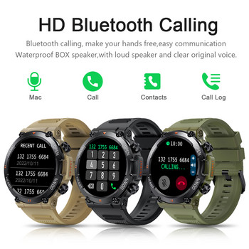 SACOSDING Smart Watch Νέο ανδρικό ρολόγια κλήσης Bluetooth 1,39 ιντσών Sports Fitness Tracker Heart Monitor Smartwatch για Android IOS