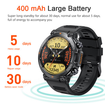 SACOSDING Smart Watch Νέο ανδρικό ρολόγια κλήσης Bluetooth 1,39 ιντσών Sports Fitness Tracker Heart Monitor Smartwatch για Android IOS