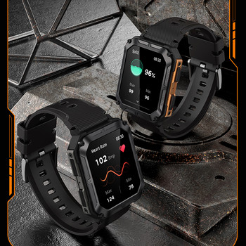 ChiBear Bluetooth Call Smart Watch Men 1,83 inch 240*286 HD Screen 120+ Sport Mode Fitness Tracker IP68 Waterproof Smartwatch Man