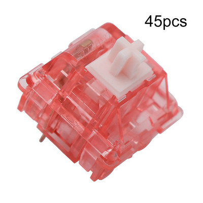 Comutator de tastatură mecanică Mute fin Axa tastaturii mecanice Accesorii bricolaj Axul tastaturii de jocuri Compatibil cu comutatorul MX