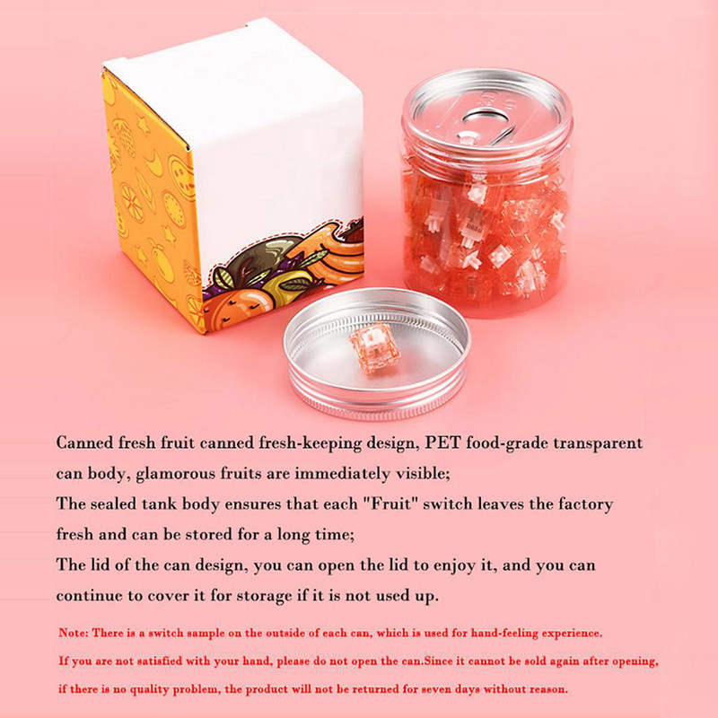 Comutator de tastatură mecanică Mute fin Axa tastaturii mecanice Accesorii bricolaj Axul tastaturii de jocuri Compatibil cu comutatorul MX