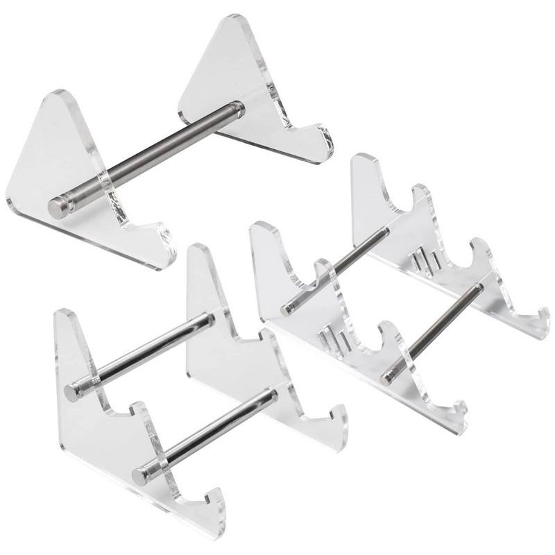 1 buc Suport pentru tastatură cu afișaj cu 3 niveluri, 2 niveluri, Suport acrilic transparent pentru raft pentru tastatură mecanică, suport pentru depozitare