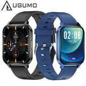 Ceas inteligent Gearvita Q18, cu ecran tactil complet de 1,75 inci, cadran DIY, tensiune arterială, ritm cardiac, ceas inteligent VS DTX 2021 Nou