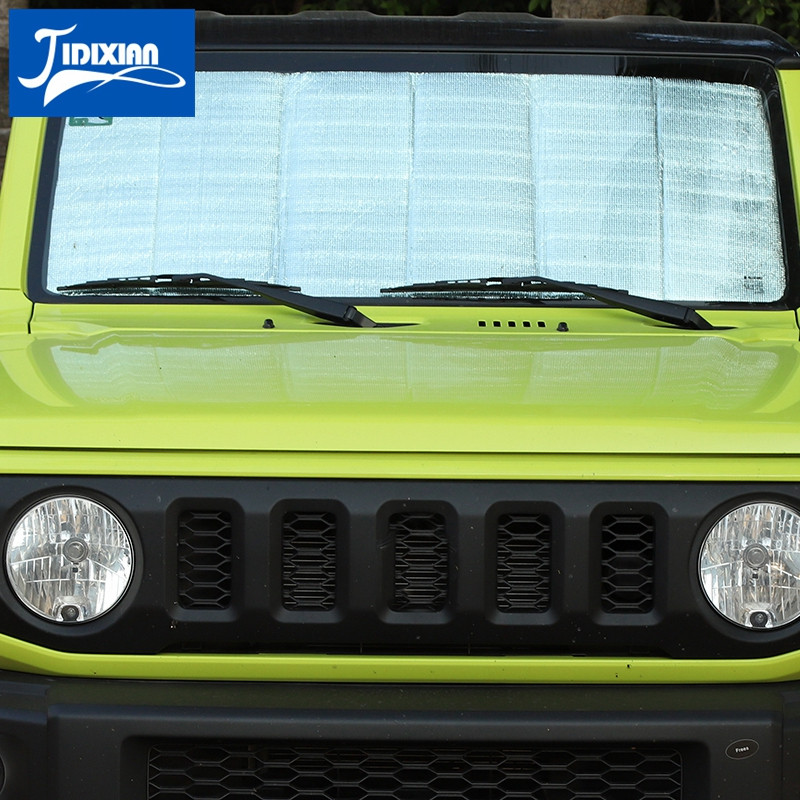 JIDIXIAN Parasolare pentru parbriz pentru Suzuki Jimny JB74 Accesorii pentru parbriz frontal auto pentru Suzuki 2019 2020 2021 2022