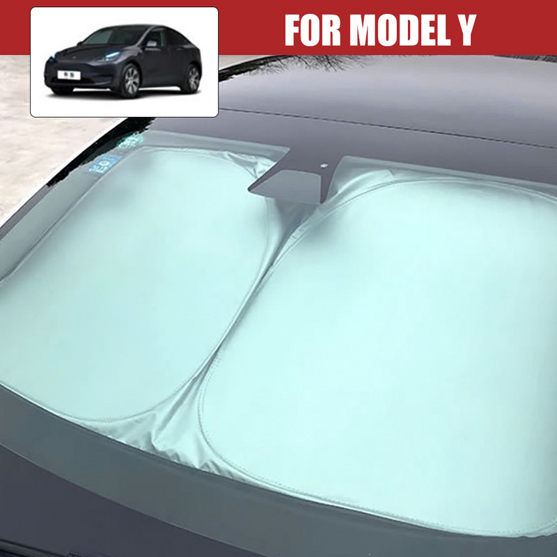 Parbriz Mașină Parasolar Acoperă Vizere Auto Geam Față Protecție Solară Umbrelă Coche pentru Tesla Model 3 Y Accesorii Parasolar Nou