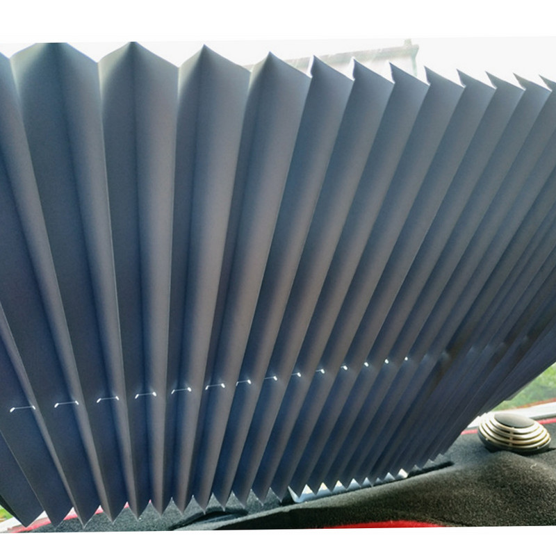Parasolar pentru fereastră mașină Parasolar retractabil, pliabil, umbrelă de soare, perdea de protecție, umbrire automată, umbrire anti-UV, umbrire pentru geam auto