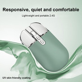 RYRA M203 juhtmevaba hiir teise põlvkonna ühe režiimiga vaigistatud tüdruk armas pulber sülearvuti kontoris kodu laadimishiir