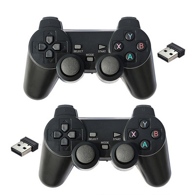 2.4G vezeték nélküli játékvezérlő vezérlő USB Gaming joystick PC laptophoz Android-eszköz támogatás Windows 10/8/7/XP Raspberry Pi 4 3