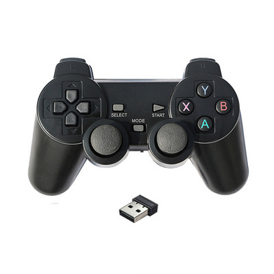 2.4G vezeték nélküli játékvezérlő vezérlő USB Gaming joystick PC laptophoz Android-eszköz támogatás Windows 10/8/7/XP Raspberry Pi 4 3