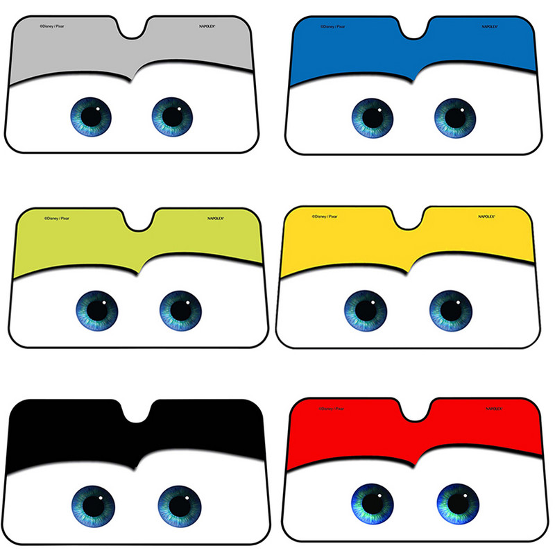 Ochi pentru mașină, 6 culori, parbriz încălzit, parbriz, geam auto, parbriz, umbră de soare, parbriz auto, huse auto, protecție solară pentru mașină