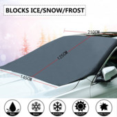 Parasolar magnetic pentru autovehicul Parbriz pentru mașină Parasol pentru zăpadă Husă de protecție impermeabilă Husă pentru parbriz față pentru mașină