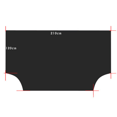 Parasolar magnetic pentru autovehicul Parbriz pentru mașină Parasol pentru zăpadă Husă de protecție impermeabilă Husă pentru parbriz față pentru mașină