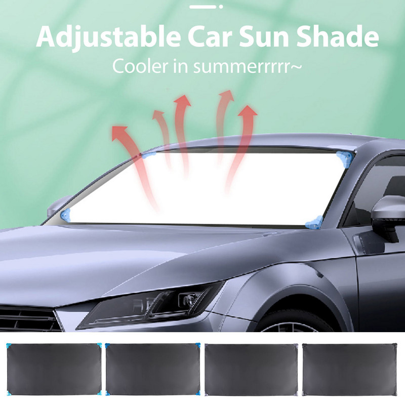 Umbrele de parbriz auto universale geam din față umbrele de soare pentru apărătoare de mașină reflector umbră capac ecran vizor Accesorii auto