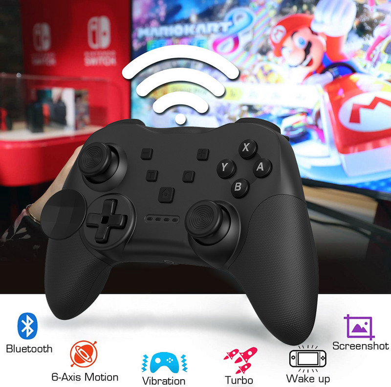 Controler de joc fără fir Bluetooth pentru PC Telefon mobil TV BOX Joystick pentru computer pentru tabletă PC, controler Joypad pentru gamepad TV