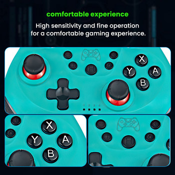 Switch PRO Handle Wireless Bluetooth Gamepad Compatible Switch Consoles NS Video Game Controller For Switch Console With 6-Axis