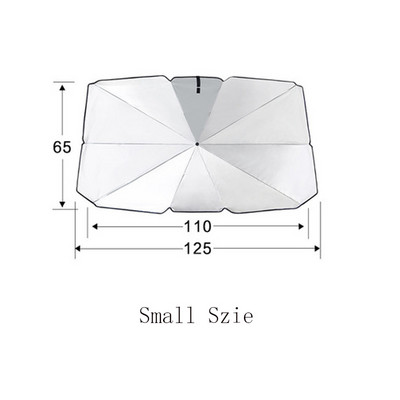 Protector de umbrelă de soare pentru mașină Umbrelă de soare Umbrelă de soare pentru geam din față Husă de protecție pentru parbriz interior Accesorii pentru parbriz