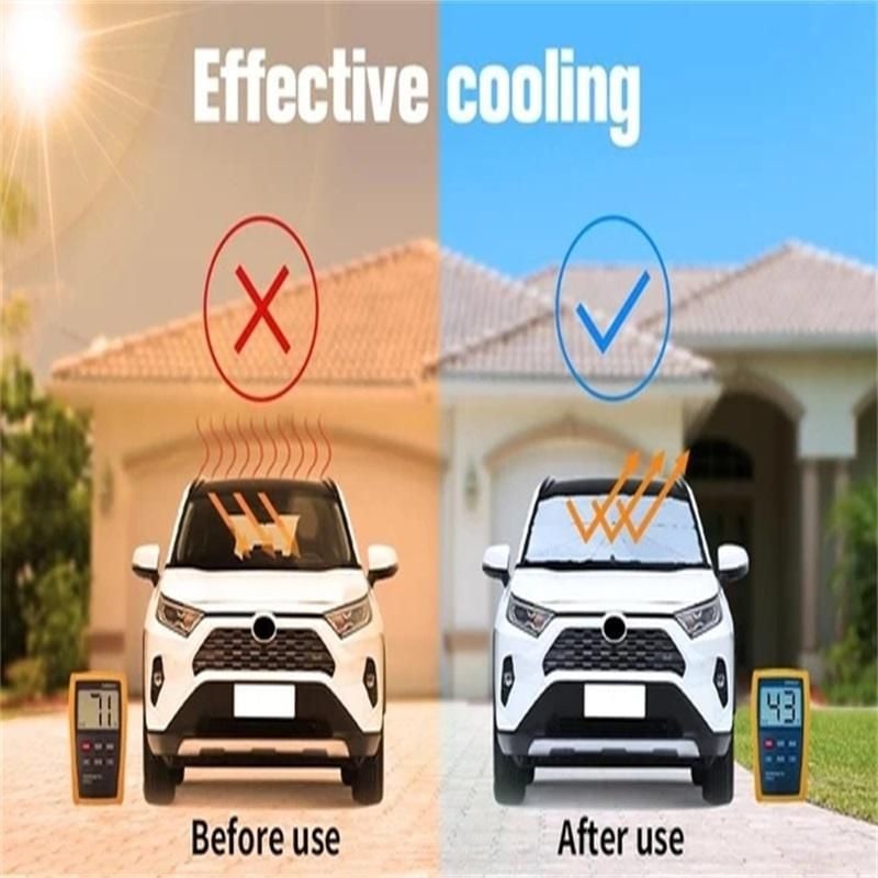 Protector de umbrelă de soare pentru mașină Umbrelă de soare Umbrelă de soare pentru geam din față Husă de protecție pentru parbriz interior Accesorii pentru parbriz