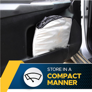 150*70 см сенници за кола Автомобилен капак на предното стъкло UV защитен щит Автомобилен сгъваем прозорец Сенник Аксесоари за капак на предното стъкло