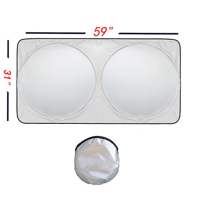 150*70cm autós napernyők automatikus szélvédő burkolat UV védő pajzs autó összecsukható ablak napernyő szélvédő blokk burkolat tartozékok