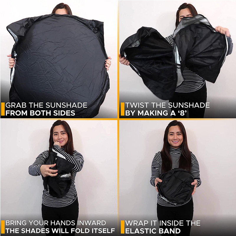 150*70cm Umbrele de soare auto Parbriz Auto Protecție UV Scut Geam pliabil pentru mașină Parasolar Parbriz Bloc de acoperire Accesorii