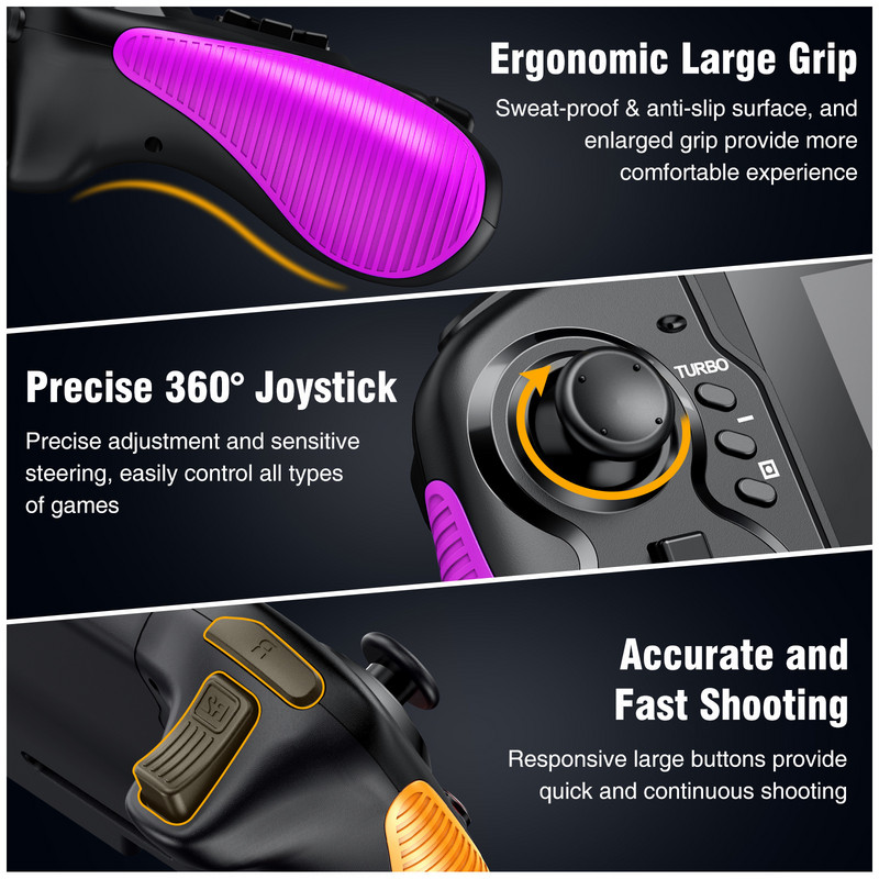 Jocuri video Switch Gamepad-uri Controler portabil cu fir pentru comutator/comutator OLED Man Boys Gift Transport gratuit