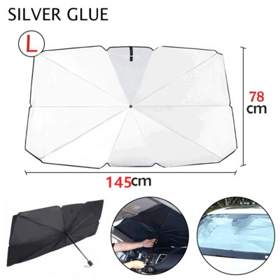 Protector de umbrelă de soare pentru mașină Umbrelă de soare Umbrelă de soare pentru geam din față Husă de protecție pentru parbriz interior Accesorii pentru parbriz