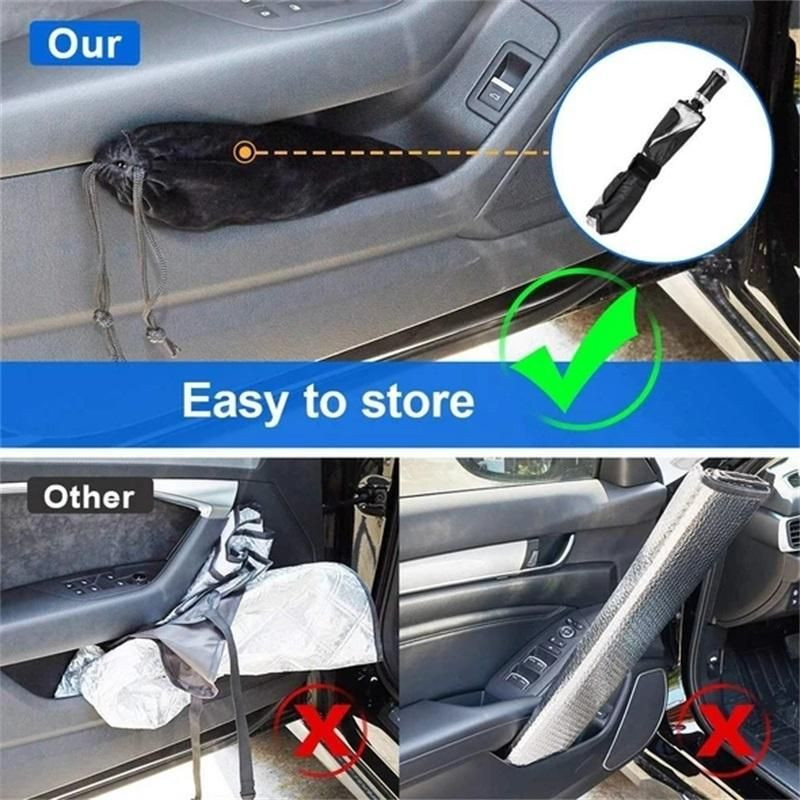 Protector de umbrelă de soare pentru mașină Umbrelă de soare Umbrelă de soare pentru geam din față Husă de protecție pentru parbriz interior Accesorii pentru parbriz