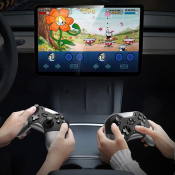 Χειριστήριο GamePad ασύρματου διακόπτη Bluetooth Joystick αυτοκινήτου για λαβή παιχνιδιών Tesla Model Y Model 3 Διακοσμητικά αξεσουάρ εσωτερικού χώρου