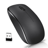 ZERODATE T16 Ασύρματο ποντίκι Δέκτης USB ασύρματο ποντίκι Οπτικός αισθητήρας ποντίκι για φορητούς υπολογιστές Tablets Αξεσουάρ υπολογιστών